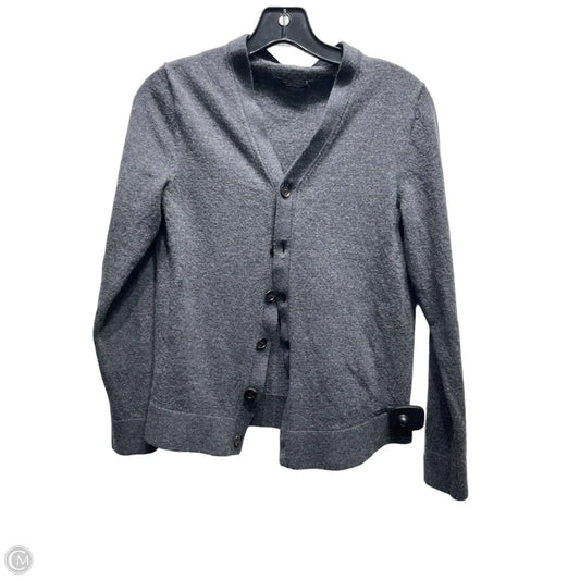 Sweater Cardigan By laine merino In Grey, Size: S