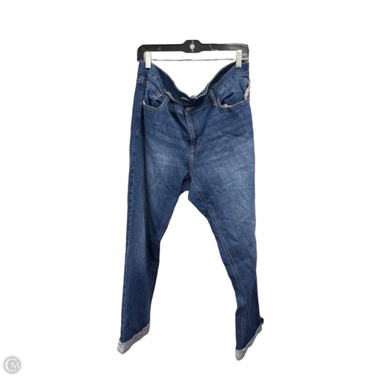 Jeans Boyfriend By Old Navy In Blue Denim, Size: 14