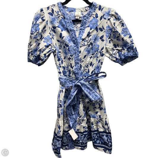 Dress Party Short By Joie In Blue & White, Size: 10
