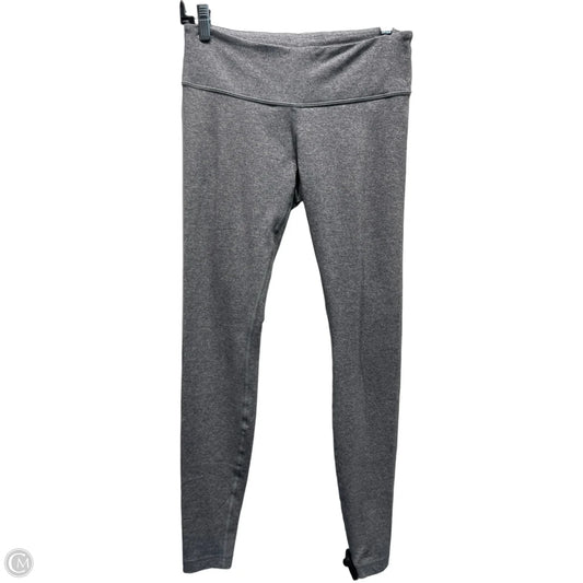 Athletic Leggings By Lululemon In Grey, Size: 8