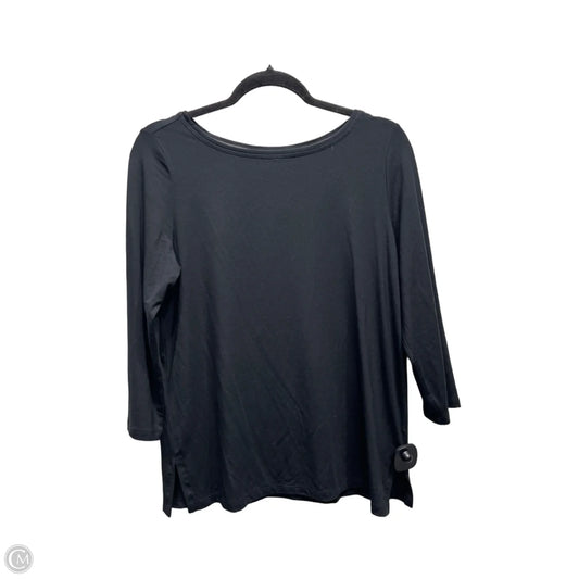 Top Long Sleeve By Tommy Bahama In Black, Size: S