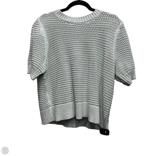 Sweater Short Sleeve By Loft In Green, Size: Xl