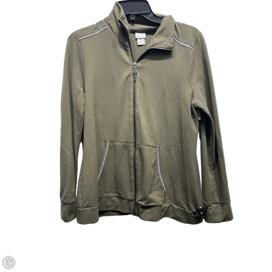 Jacket Other By Chicos In Green, Size: 8