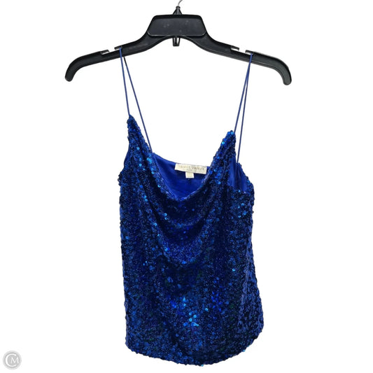 Top Sleeveless By Thirty Thirty In Blue, Size: M