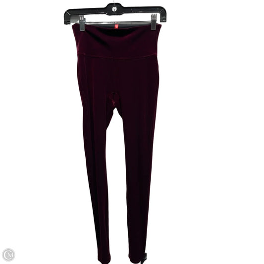 Pants Leggings By Spanx In Red, Size: S