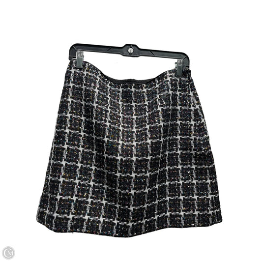 Skirt Mini & Short By Loft In Black & Pink, Size: 6