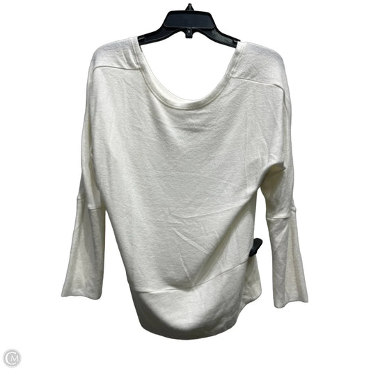 Top Long Sleeve By White House Black Market In White, Size: S