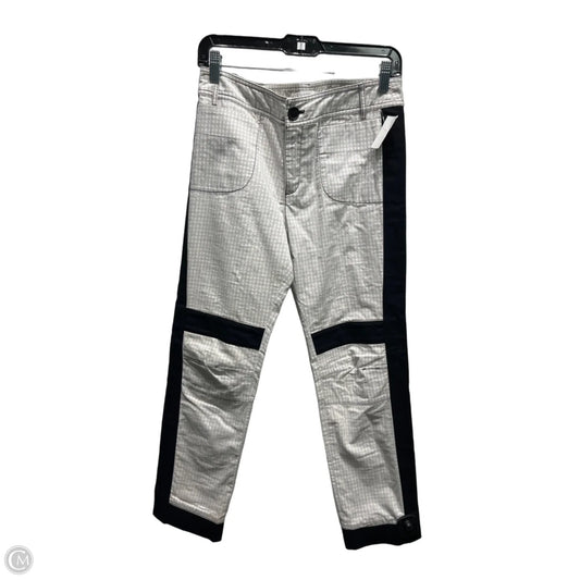 Pants Designer By Derek Lam In Black & Grey, Size: 4