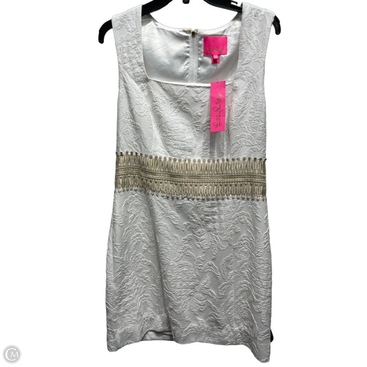 Dress Designer By Lilly Pulitzer In White, Size: 10