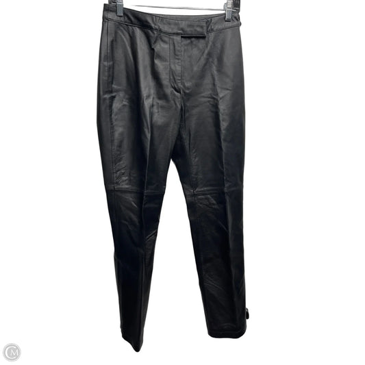 Pants Other By BOUTIQU EUROPA  -GENUINE LEATHER  In Black, Size: 6