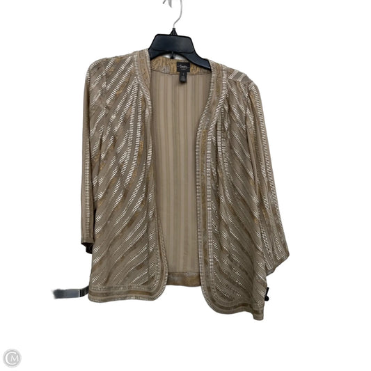 Cardigan By TRAVELERS COLLECTION In Gold, Size: M