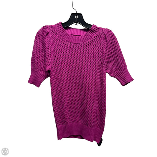 Sweater Short Sleeve By Sonoma In Purple, Size: Xs