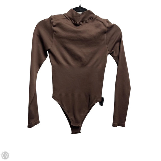 Bodysuit By Clothes Mentor In Brown, Size: S