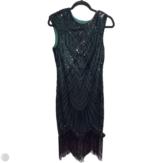 Dress Party Midi By FUNDAISY In Black & Green, Size: S
