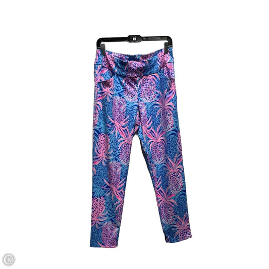 Pants Designer By Lilly Pulitzer In Blue & Pink, Size: 10