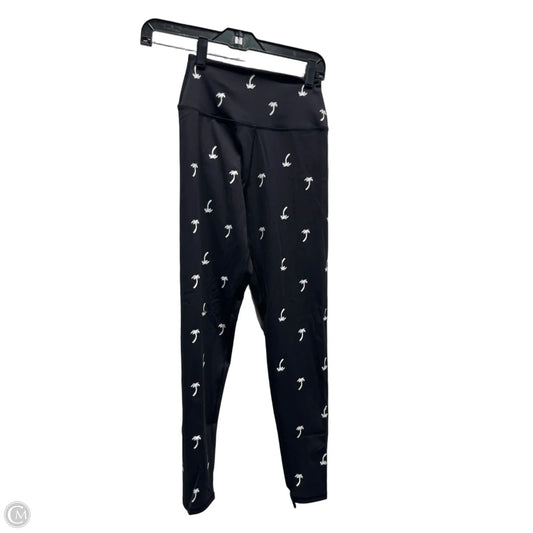 Athletic Leggings By Spiritual Gangster In Black & White, Size: Xs