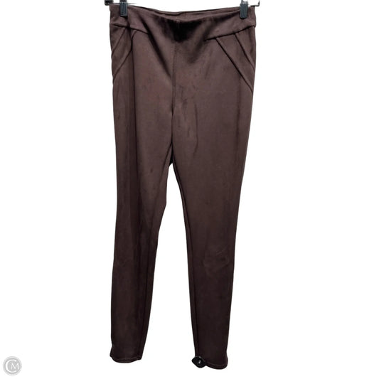 Pants Leggings By Anna & Ava In Brown, Size: S