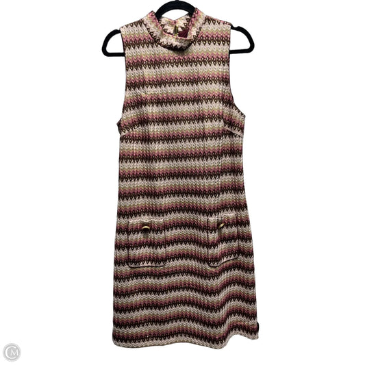 Dress Work By Julie Brown In Pink & Tan, Size: 8