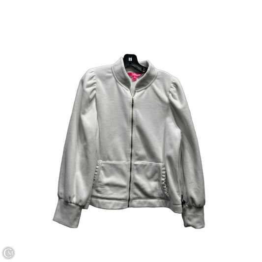 Jacket Designer By Lilly Pulitzer In White, Size: L