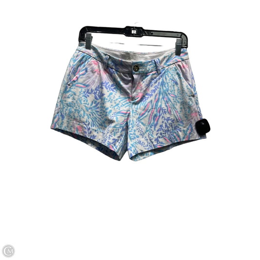 Shorts Designer By Lilly Pulitzer In Blue & Purple, Size: 4