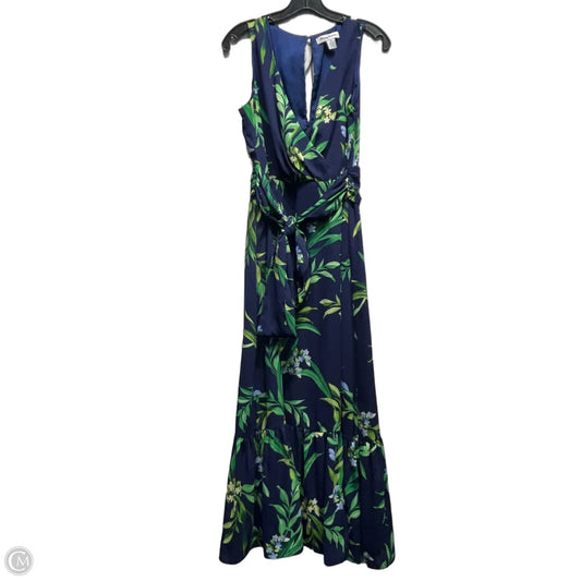 Dress Casual Maxi By Tommy Bahama In Blue & Green, Size: 6