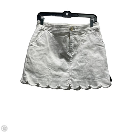 Skort Designer By Lilly Pulitzer In White, Size: 4