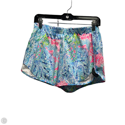 Shorts Designer By Lilly Pulitzer In Blue & Pink, Size: S
