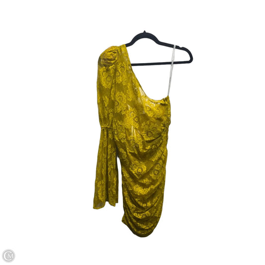 Dress Party Short By For Love & Lemons In Yellow, Size: M