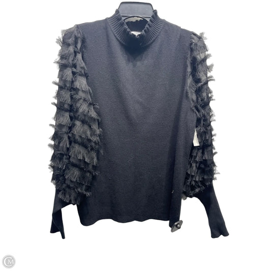 Top Long Sleeve By Sioni In Black, Size: Xl