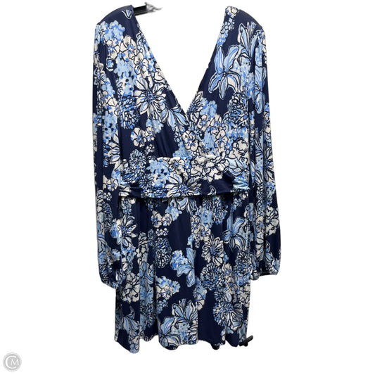 Romper Designer By Lilly Pulitzer In Blue, Size: Xl