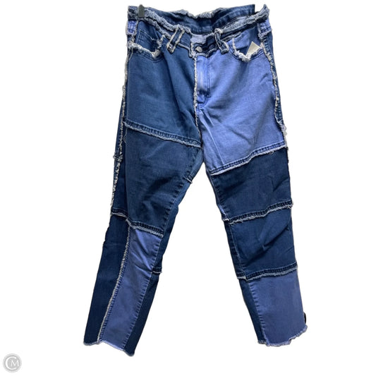 Jeans Straight By Clothes Mentor In Blue Denim, Size: Xl