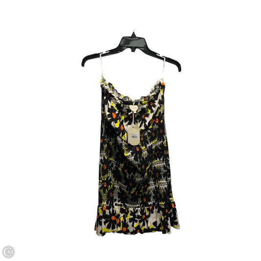 Dress Casual Short By Tracy Reese In Black & Orange, Size: M