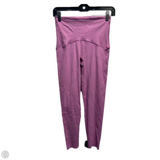 Athletic Leggings By Spanx In Purple, Size: S