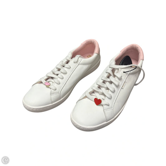 Shoes Sneakers By Keds In Pink & White, Size: 8