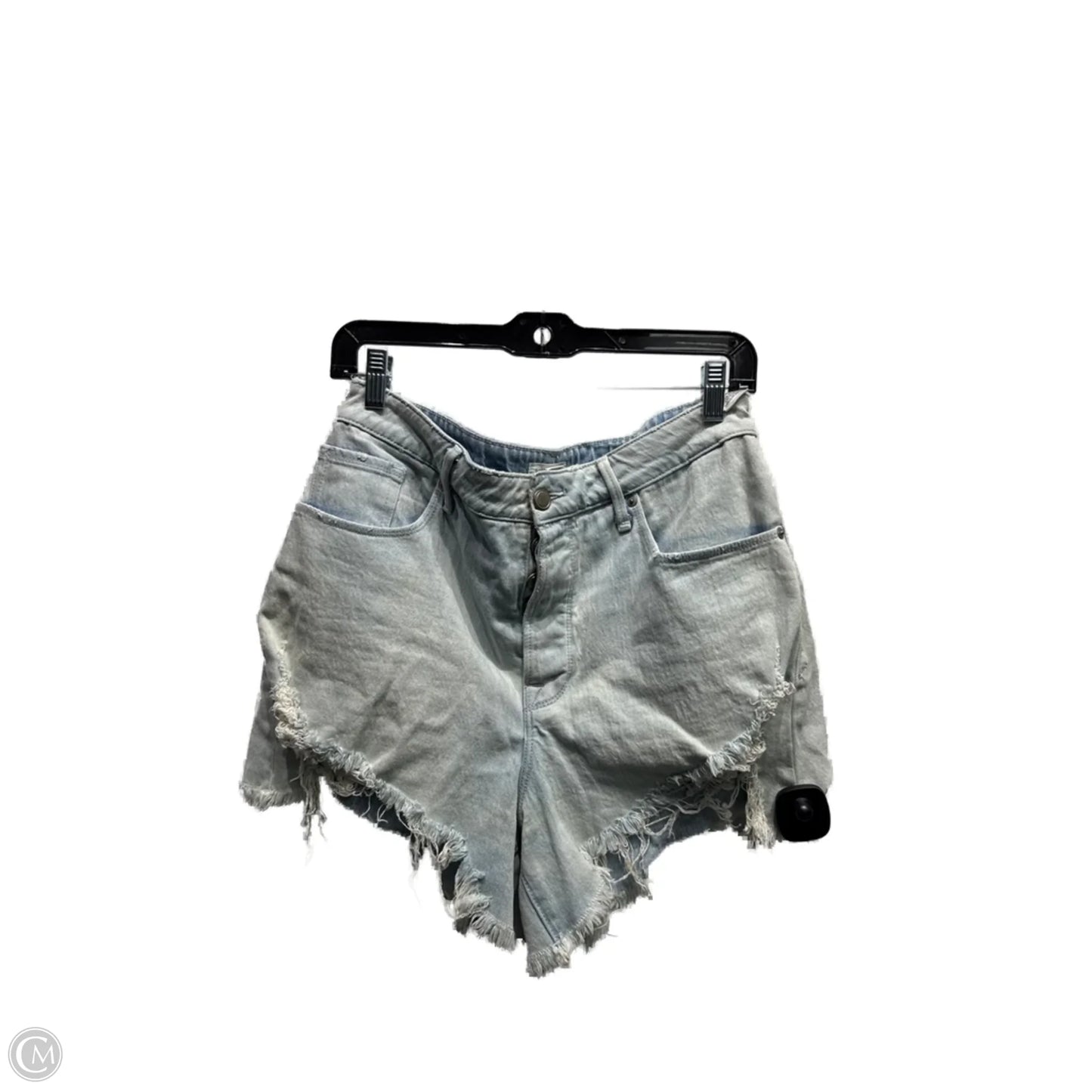 Shorts By Good American In Blue Denim, Size: 8