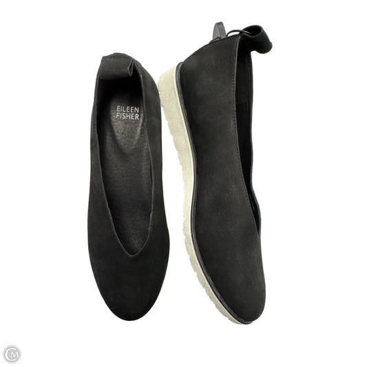 Shoes Flats By Eileen Fisher In Black, Size: 7.5