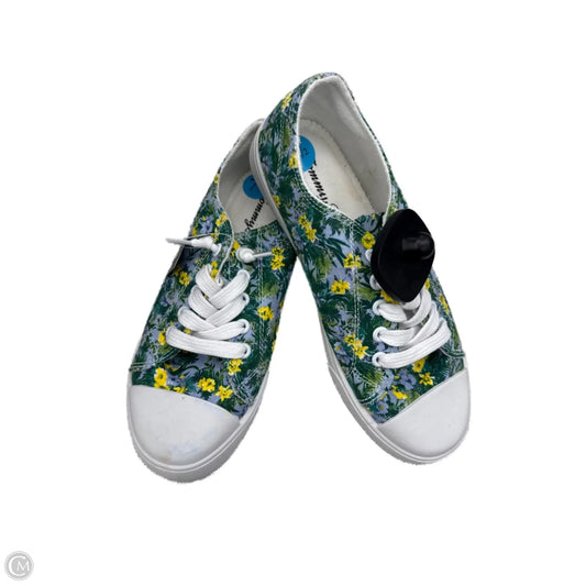 Shoes Sneakers By Tommy Bahama In Green & Yellow, Size: 7.5