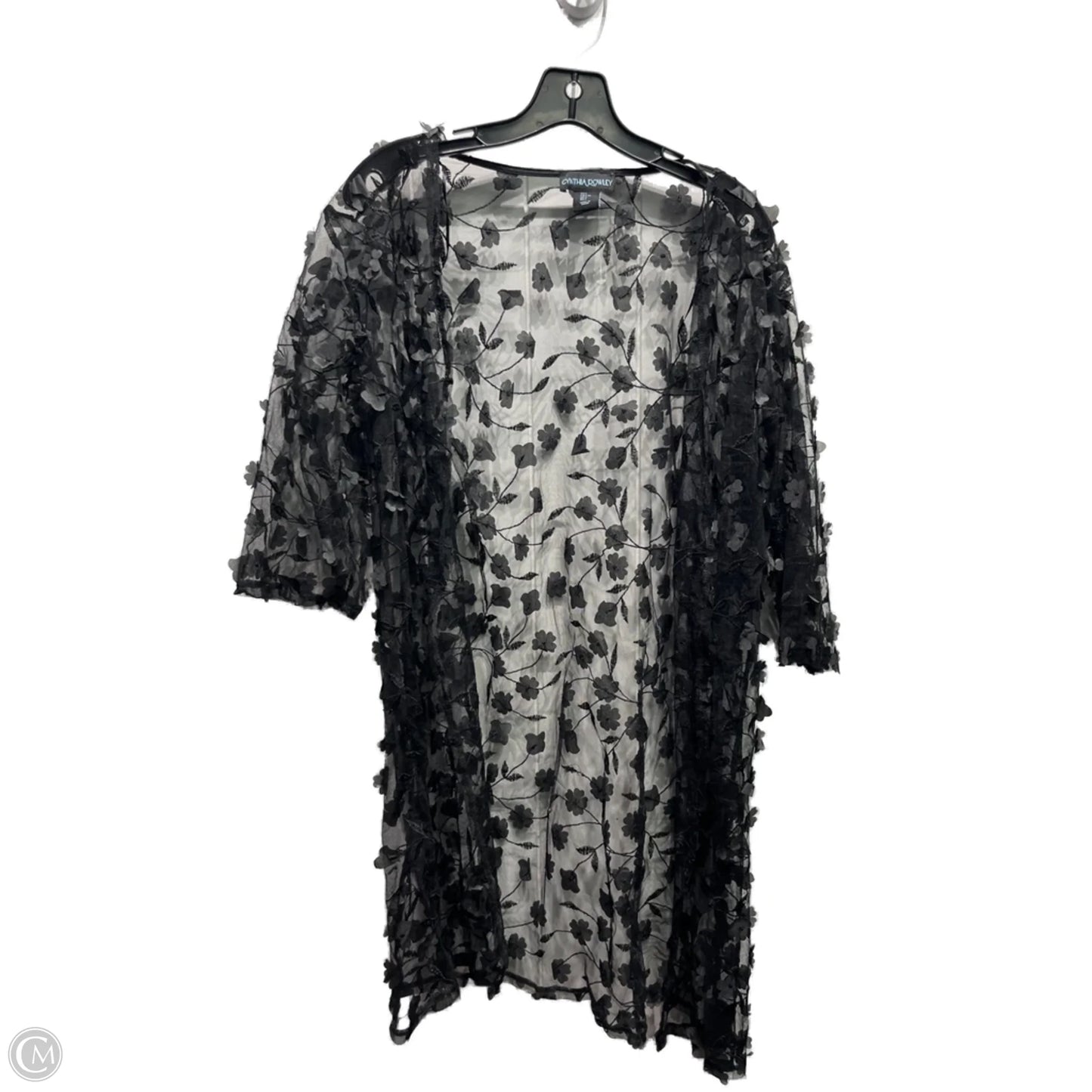 Cardigan By Cynthia Rowley In Black, Size: L