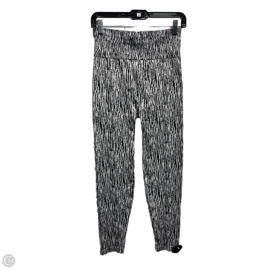 Athletic Leggings By Athleta In Black & White, Size: M