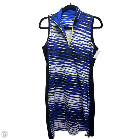 Dress Casual Short By Tail In Black & Blue, Size: S