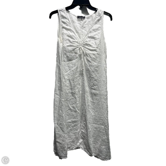 Dress Casual Midi By FRANCESCA BETTINI In White, Size: S
