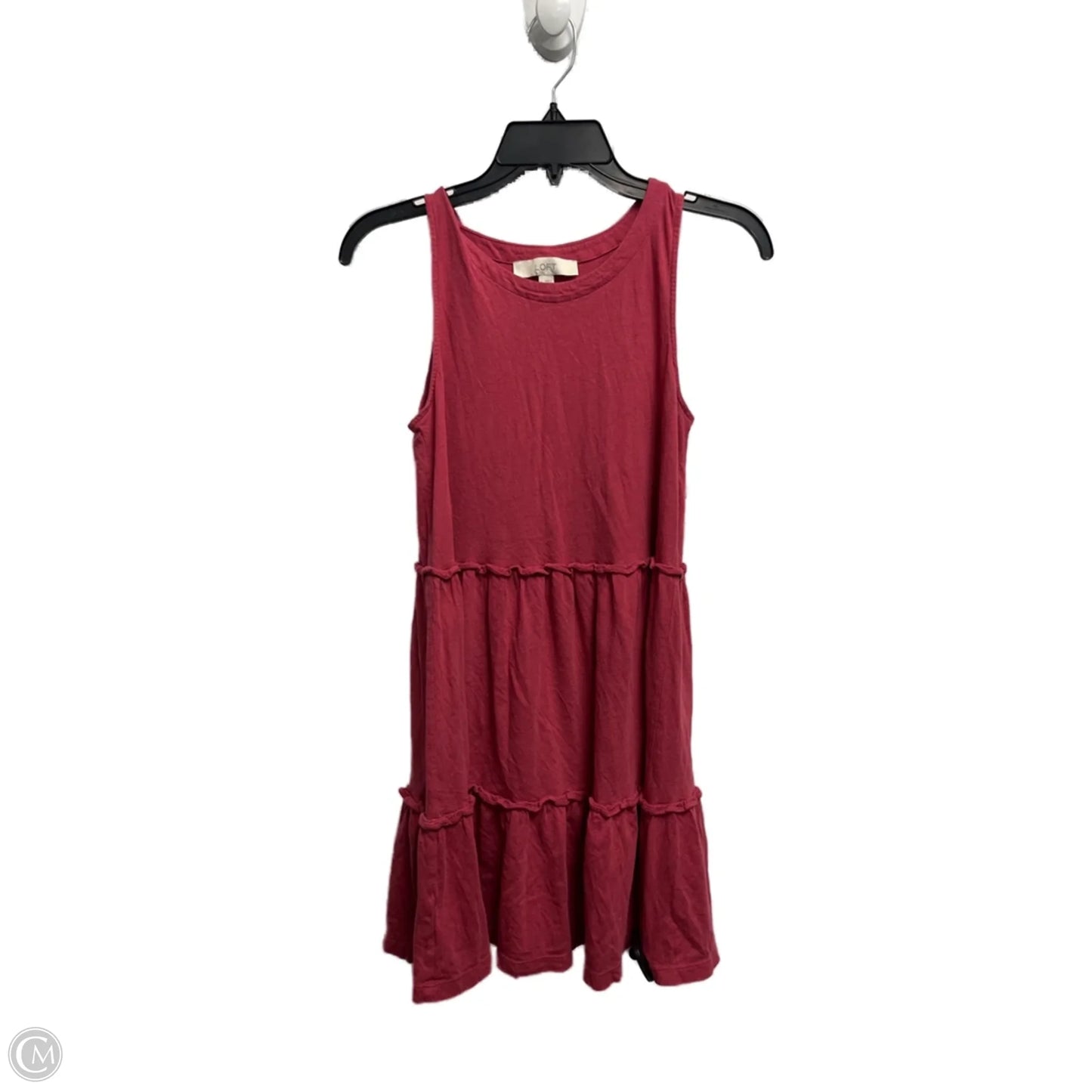 Dress Casual Short By Loft In Red, Size: S