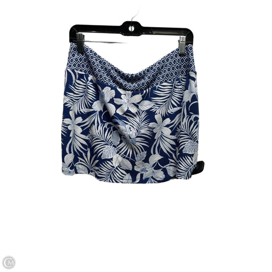 Skort By Tommy Bahama In Blue & White, Size: M