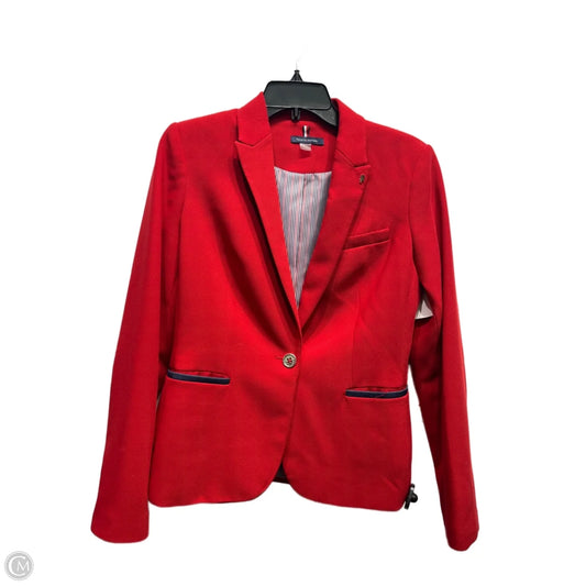 Blazer By Tommy Hilfiger In Red, Size: 4