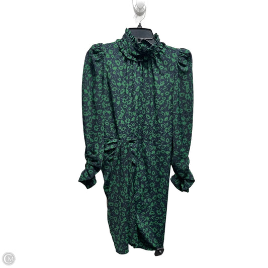 Dress Casual Short By Zara In Blue & Green, Size: Xs