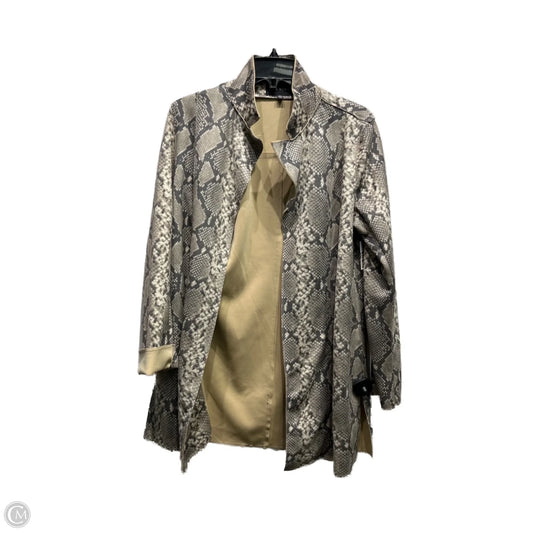 Cardigan By Premise In Snakeskin Print, Size: S