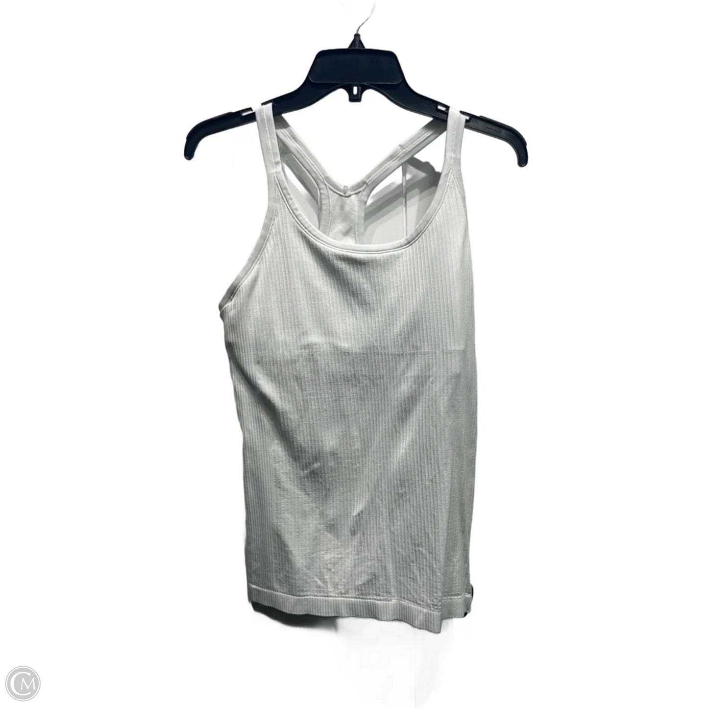 Athletic Tank Top By Lululemon In White, Size: 10