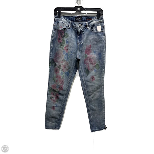 Jeans Skinny By Earl Jean In Blue Denim, Size: 10
