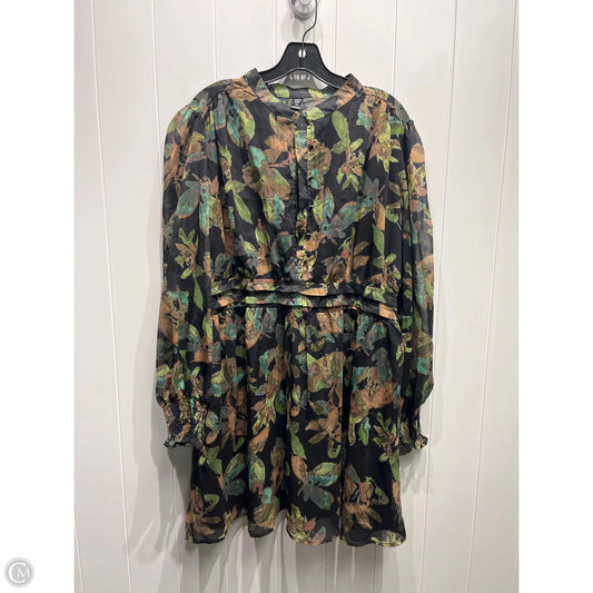 Dress Casual Short By AVELORIA In Green, Size: 2x