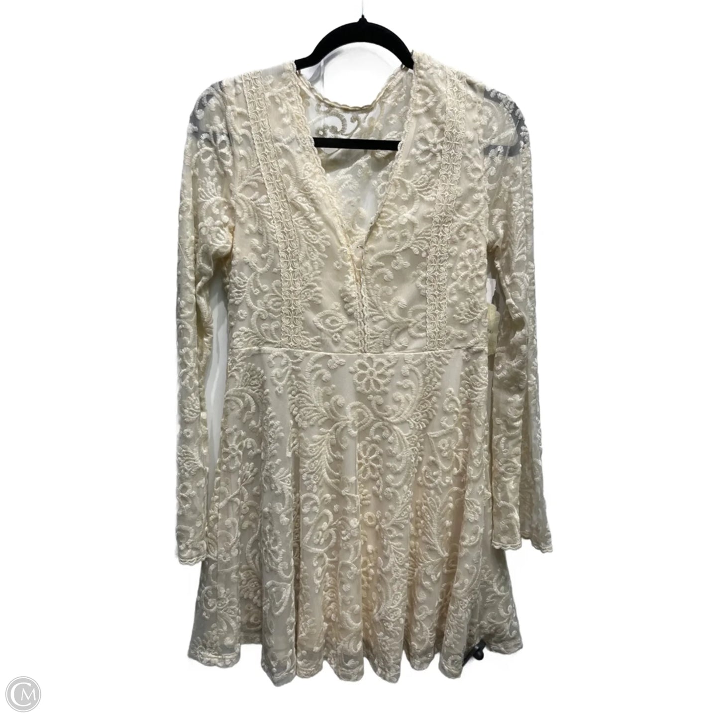 Dress Casual Short By Altard State In Cream, Size: M